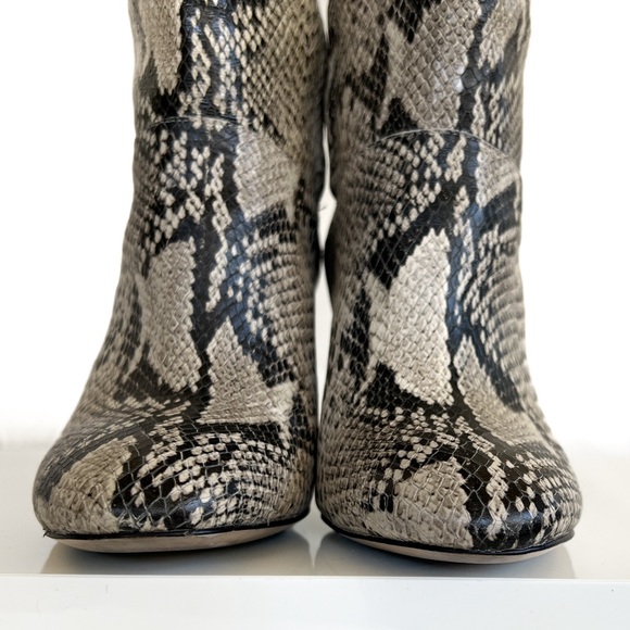 Cole Haan Glenda Snake Embossed Boots 5.5 - Picture 11 of 15